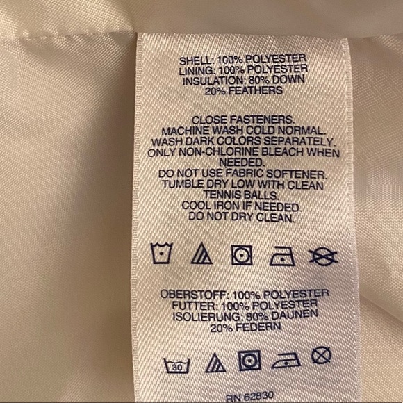 Lands End Down Plaid Quilted Puffer Vest Soft Warm Pockets - Picture 4 of 5